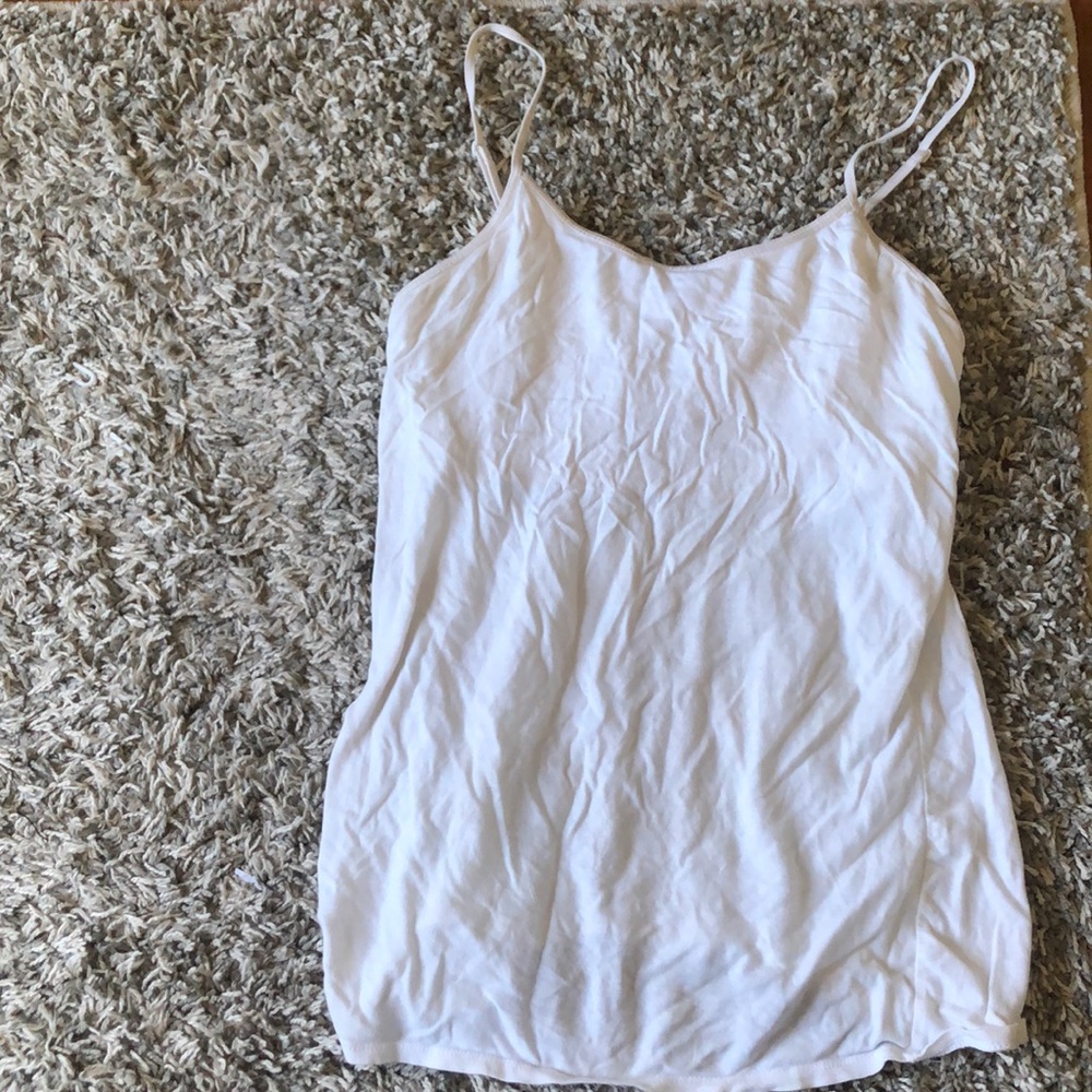 White tank top